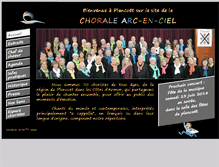 Tablet Screenshot of choraleplancoet.fr